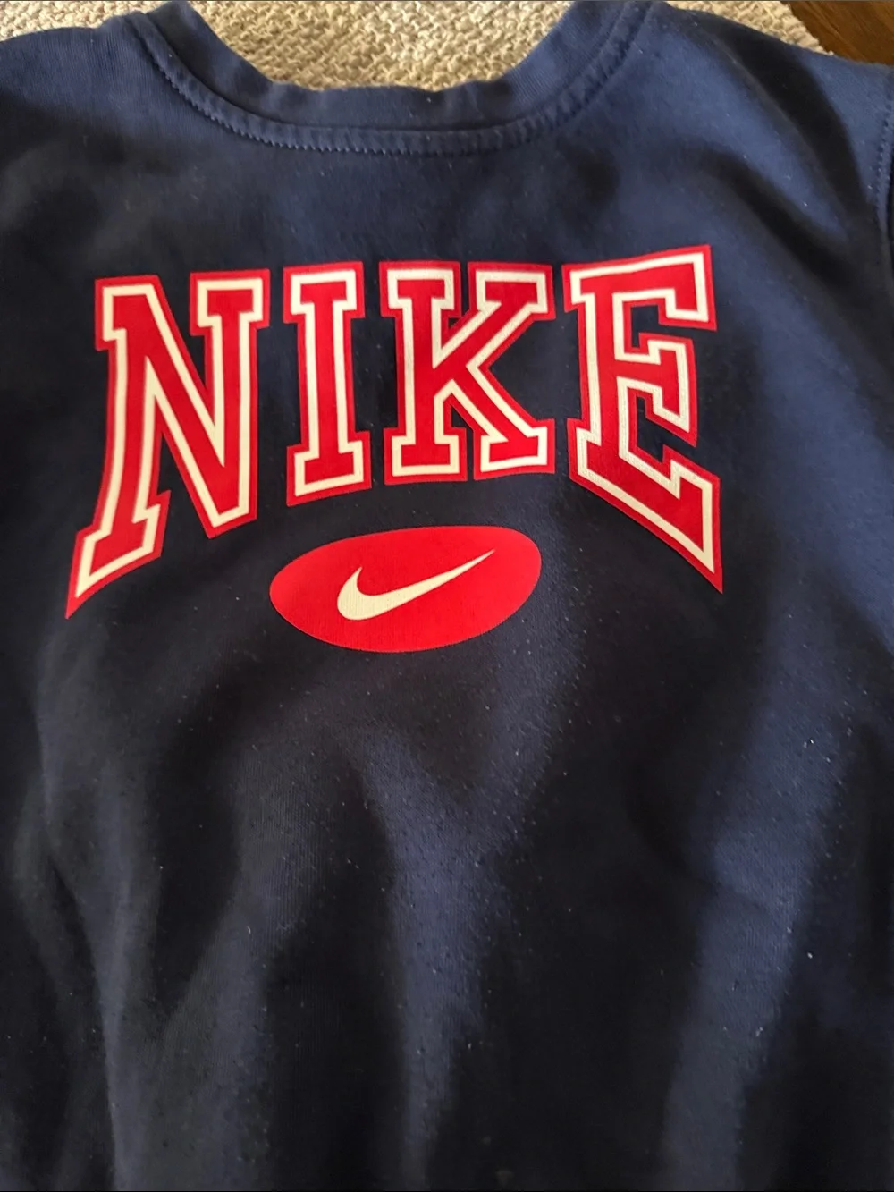 Nike Kids Navy & Red Sweatshirt and Jogger Set - Picture 2 of 6